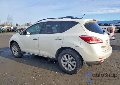 2012 Nissan Murano S из США, поврежденный, VIN JN8AZ1MU4CW104980